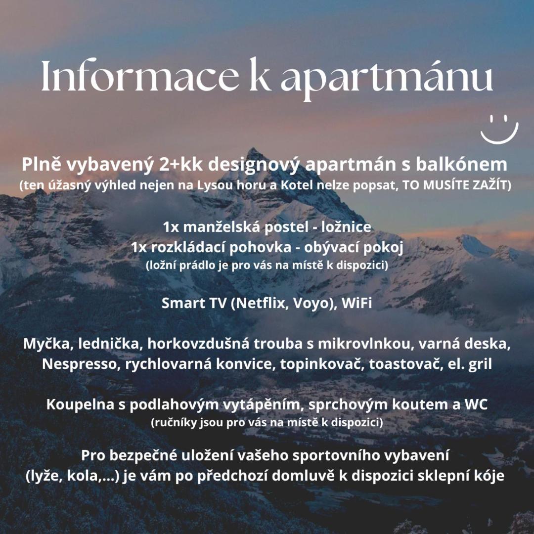 Apartman Vista Rokytnice Rokytnice nad Jizerou Ngoại thất bức ảnh